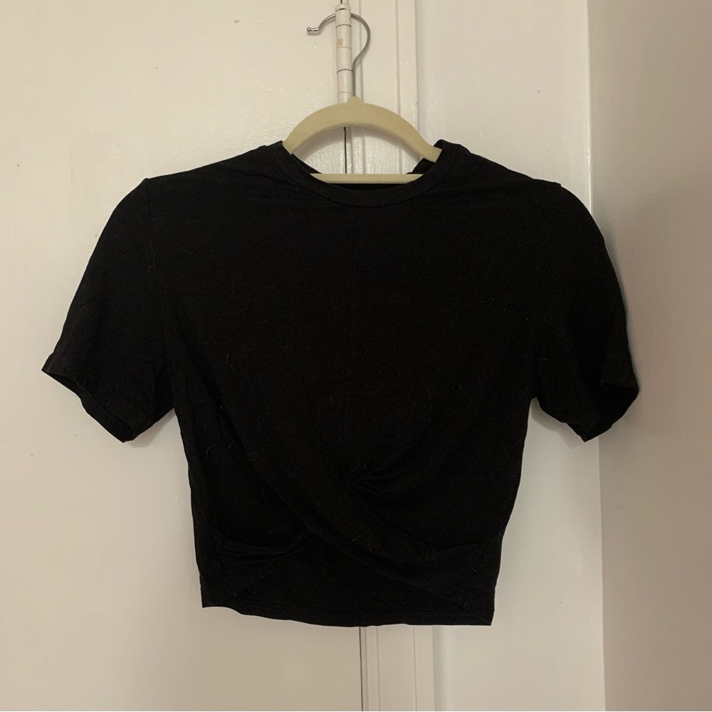 H&M Divided Twist Front Crop Top